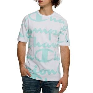 Champion Teal Giant CHP Logo Tee